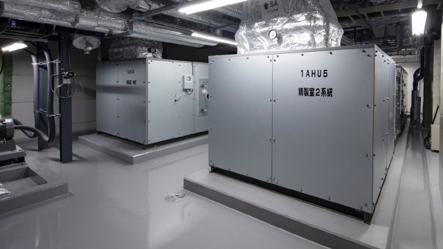 空調機械室（施工例）